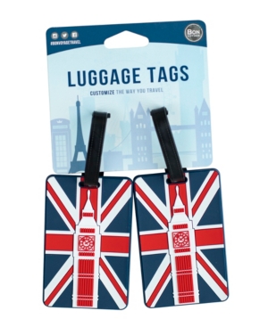 Bon Voyage City Themed 2-Pc Luggage Tag Set