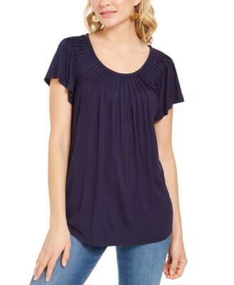 macy's women's style and co tops