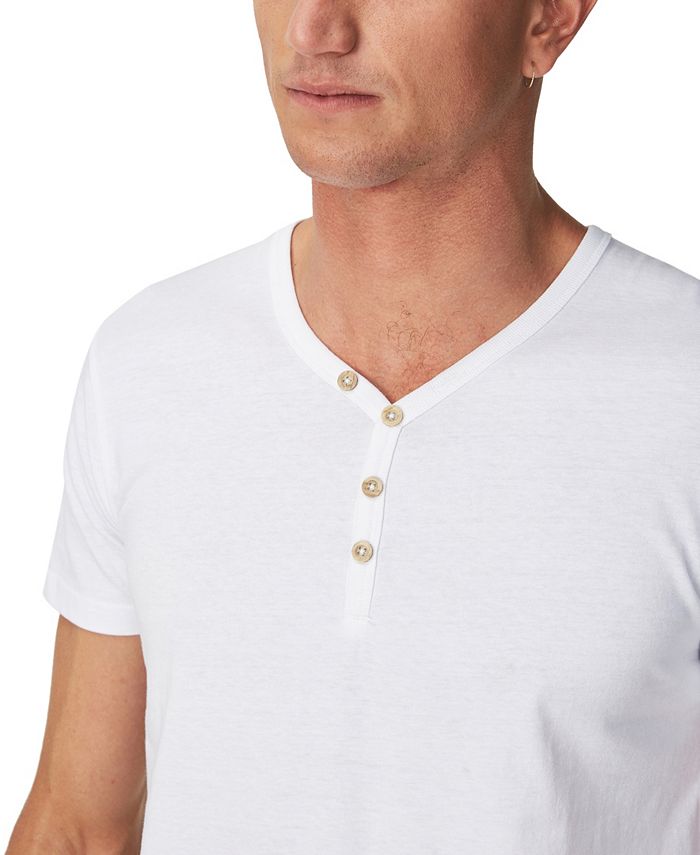 COTTON ON Essential Henley T-Shirt - Macy's