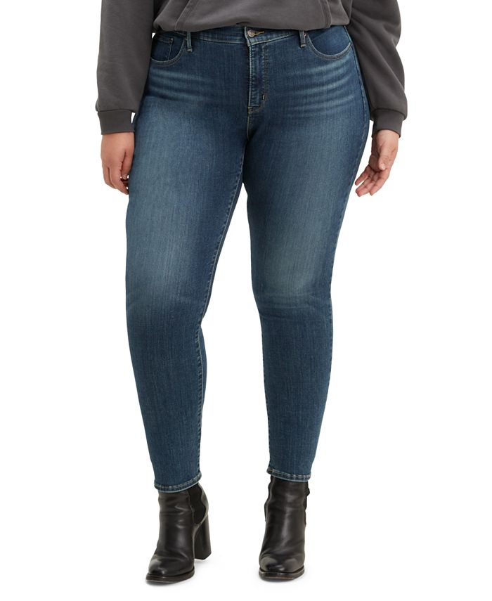 Levi's Trendy Plus Size 311 Shaping Skinny Jeans - Macy's