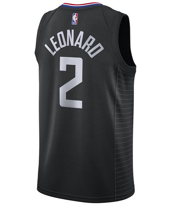 Nike Men's Kawhi Leonard Los Angeles Clippers Statement Swingman Jersey ...