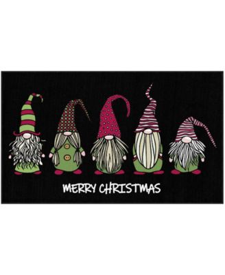 Christmas Gnomes Accent Rug, 30
