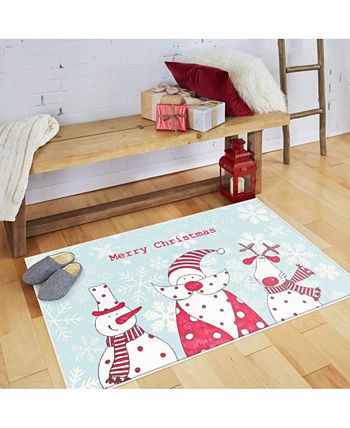 Mohawk - Christmas Friends Accent Rug, 24" x 40"