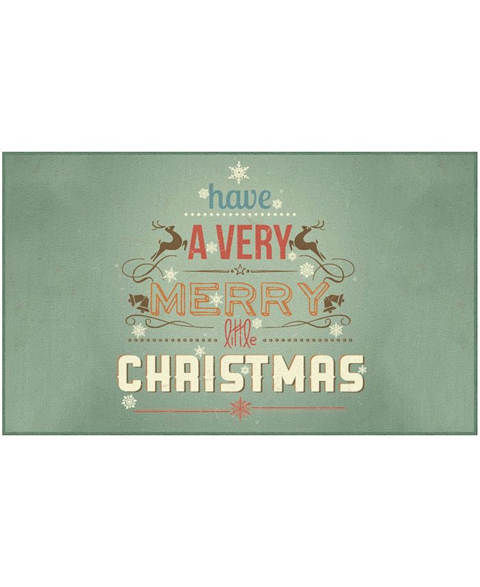 Mohawk - Merry Little Christmas Accent Rug, 18" x 30"