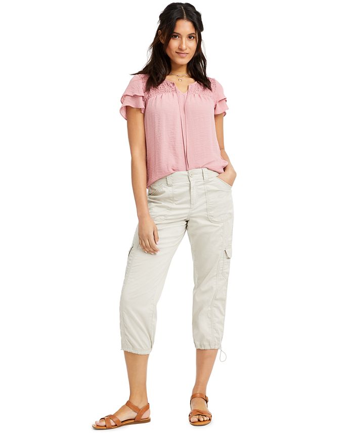 Style & Co Petite Cargo Capri Pants, Created for Macy's Macy's