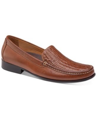 johnston and murphy woven loafer