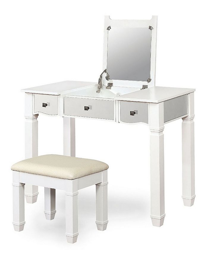 Furniture of America Oldham 2-Piece Vanity Set - Macy's
