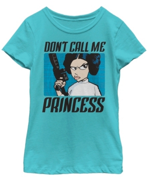 Fifth Sun Star Wars Big Girl's Don'T Call Me a Princess Short Sleeve T-Shirt