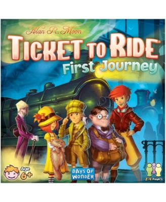 Asmodee Editions Ticket To Ride First Journey Strategy Board Game