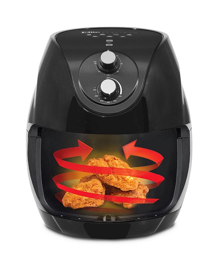 Elite Platinum XL Deluxe 9Qt. Air Fryer with Adjustable Timer and