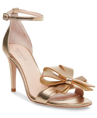 kate spade gold sandals