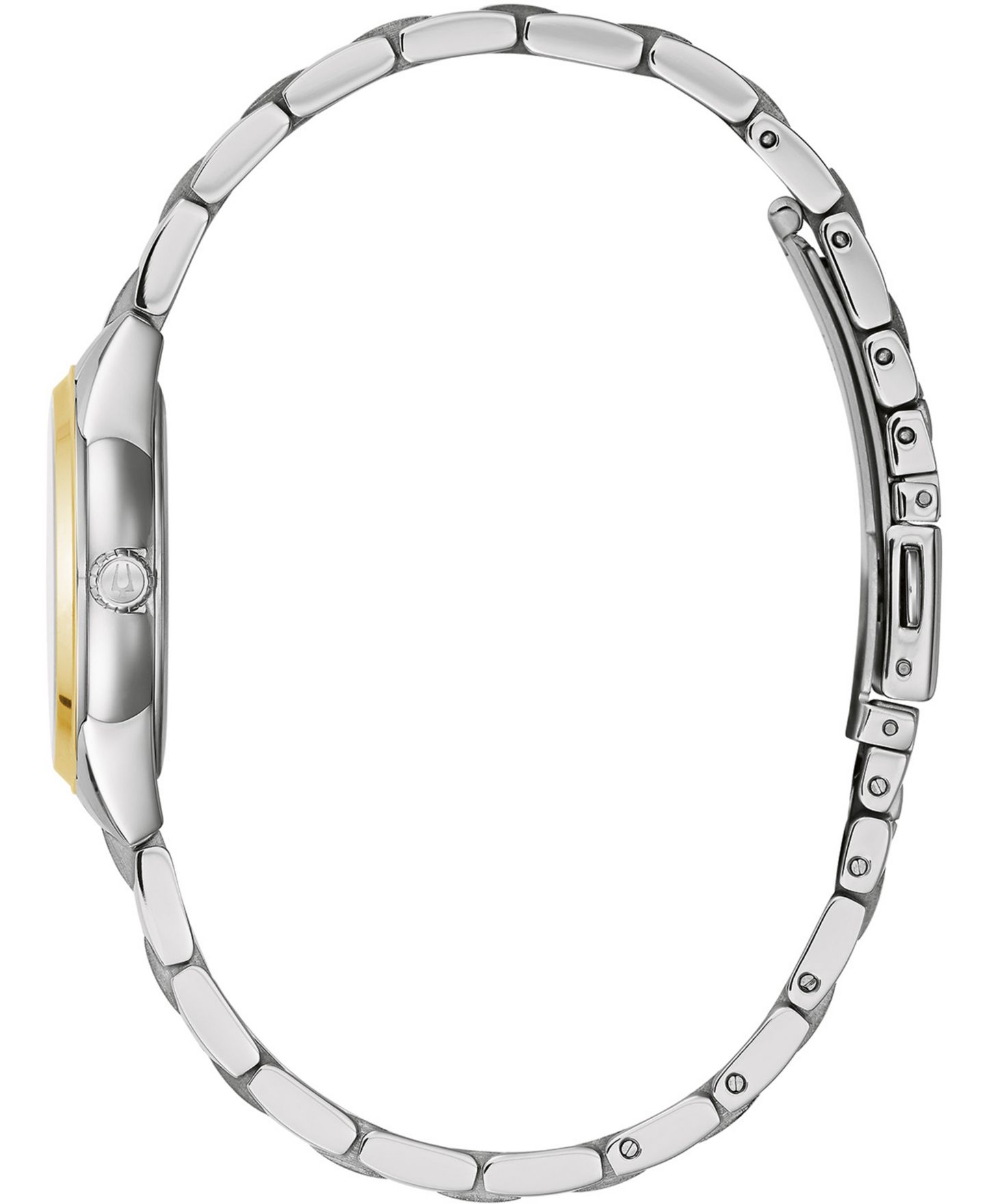 Женские часы Bulova Sutton Two-Tone Stainless Steel Bracelet Watch 28mm — фото 2
