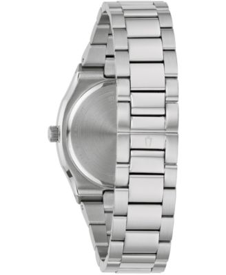 Bulova Women's Classic Stainless Steel Bracelet Watch 34mm, Created For ...