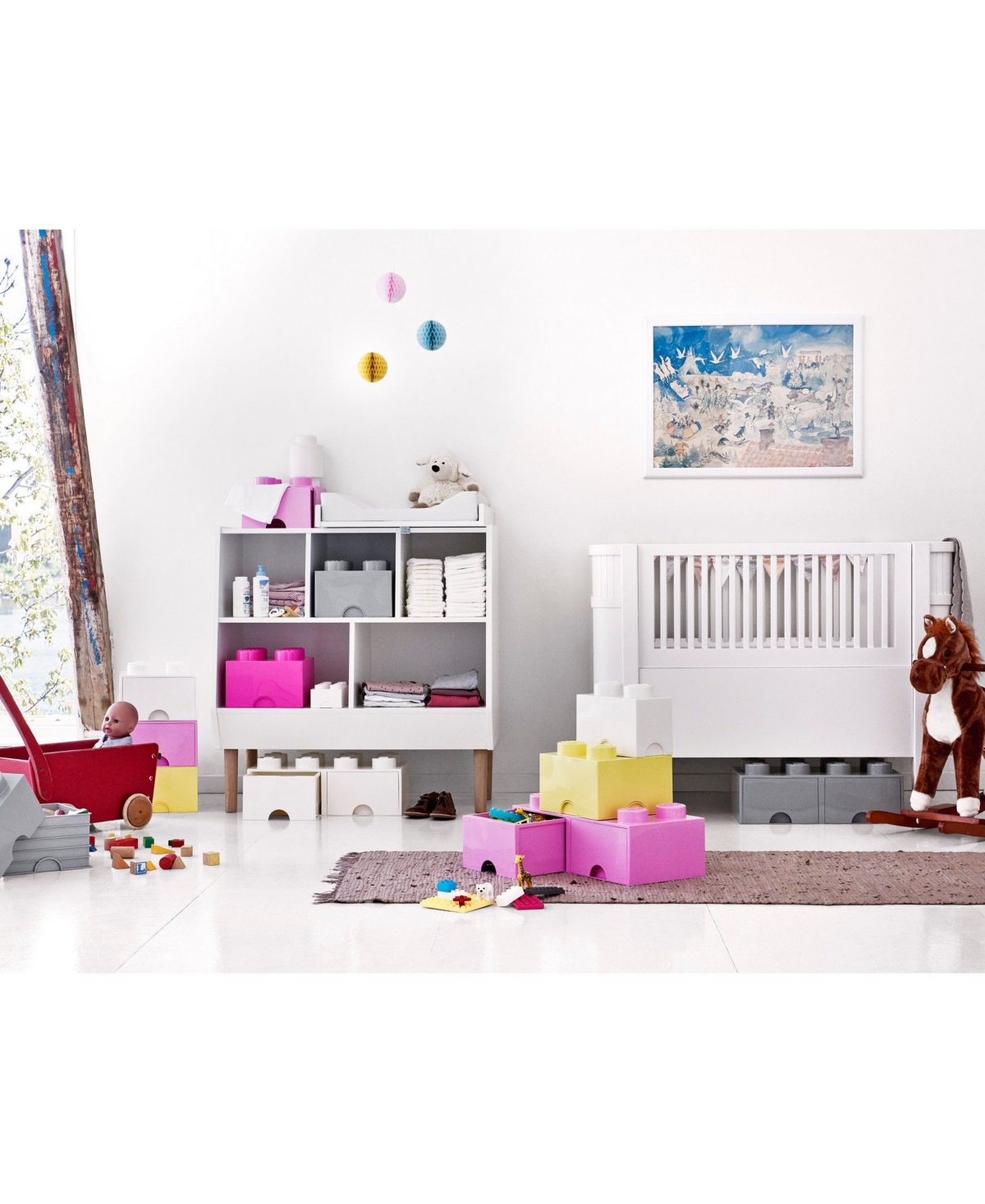 Room Copenhagen Lego Storage Brick Drawer 8 In Multi