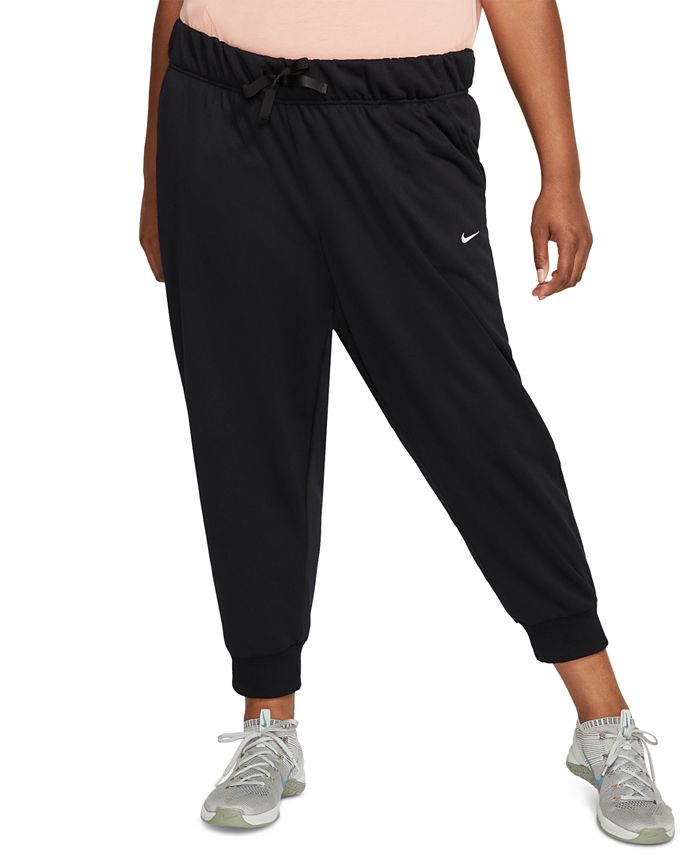 Nike Plus Size One Dri-FIT Fleece Training Pants & Reviews - Pants ...
