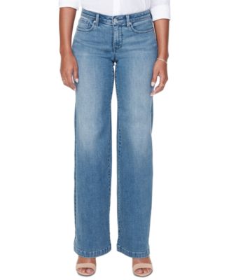 NYDJ Brickell Wide-Leg Jeans - Macy's