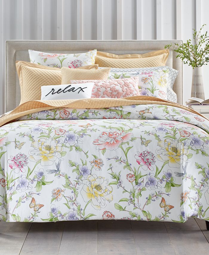 Charter Club Blossom 300 Thread Count, Macy Bedding King Size