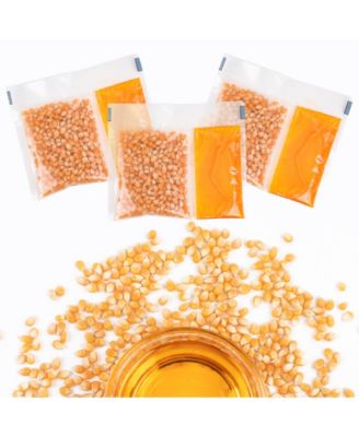 Nostalgia KPP824 Premium Popcorn, Oil & Seasoning Kit, 8-oz. Packets, 24-Count
