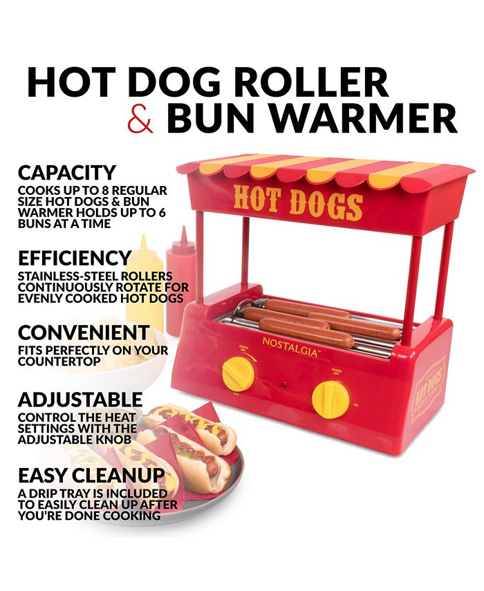 Nostalgia hot dog roller hdr8ry macy s