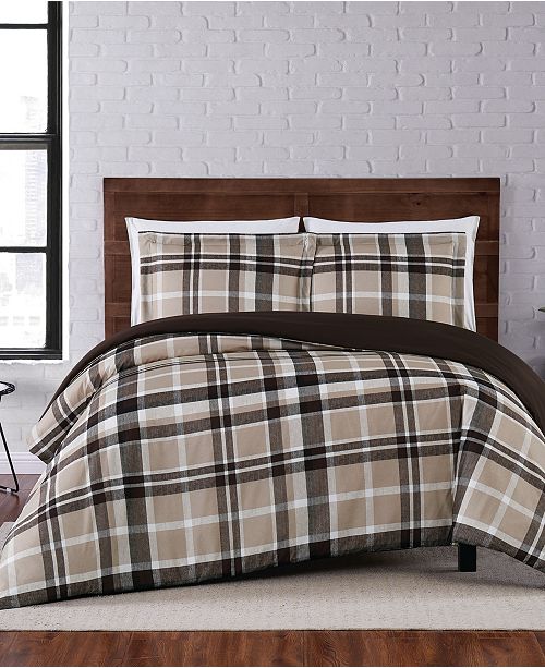 Truly Soft Paulette Plaid Twin Xl Duvet Set Reviews Duvet