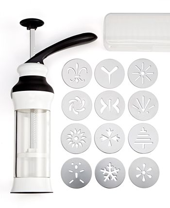 OXO Good Grips Cookie Press with Disk Storage Case