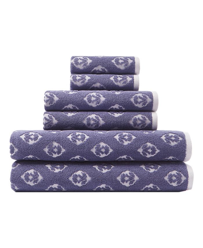 Vera Bradley Foulard Ditsy 6-Pc. Towel Set - Macy's
