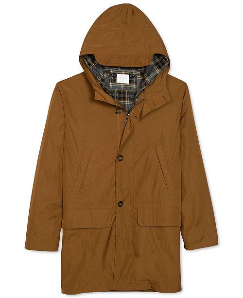 Billy Reid Men S Water Resistant Three Way Hooded Parka