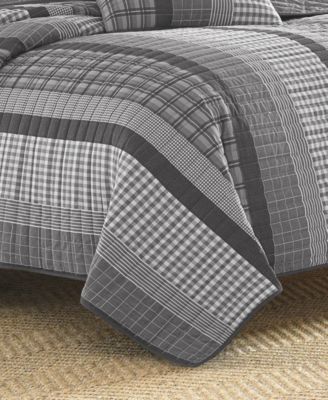 CLOSEOUT! Gulf Shores Cotton Reversible 2-Pc. Quilt Set, Twin