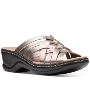 image of Clarks Collection Women-s Lexi Selina Flat Sandals Women-s Shoes