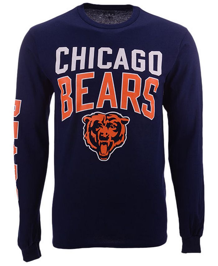 Authentic NFL Apparel Men's Chicago Bears Zone Read Long Sleeve T-Shirt -  Macy's