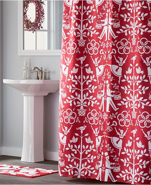 Skl Home Christmas Carol Shower Curtain Reviews Shower