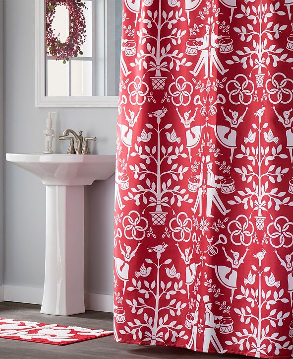 SKL Home Christmas Carol Shower Curtain & Reviews - Shower Curtains ...
