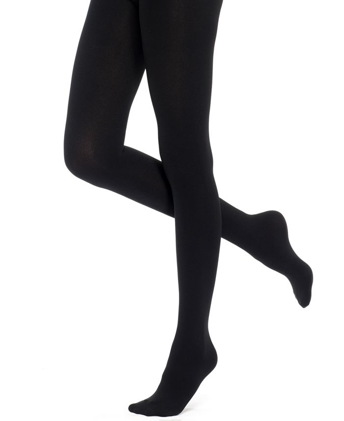 Berkshire Women's Cozy Tight with Fleece Lined Leg, Black, Medium