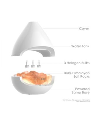 PureGlow Crystal Salt Lamp & Diffuser