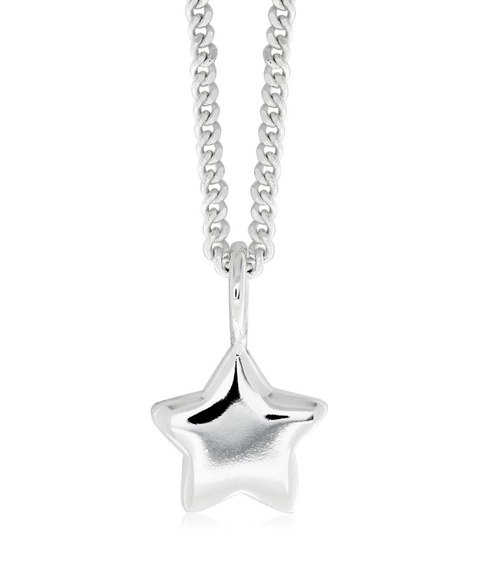 Rhona Sutton Children s Star Pendant Necklace in Sterling Silver