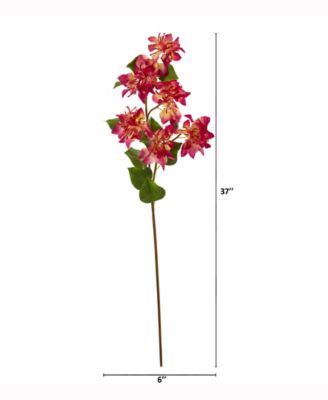 37in. Bougainvillea Artificial Flower Set of 4