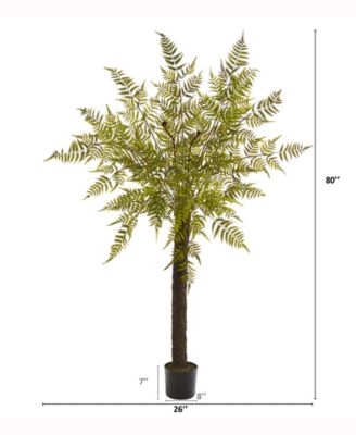 80in. Fern Artificial Tree