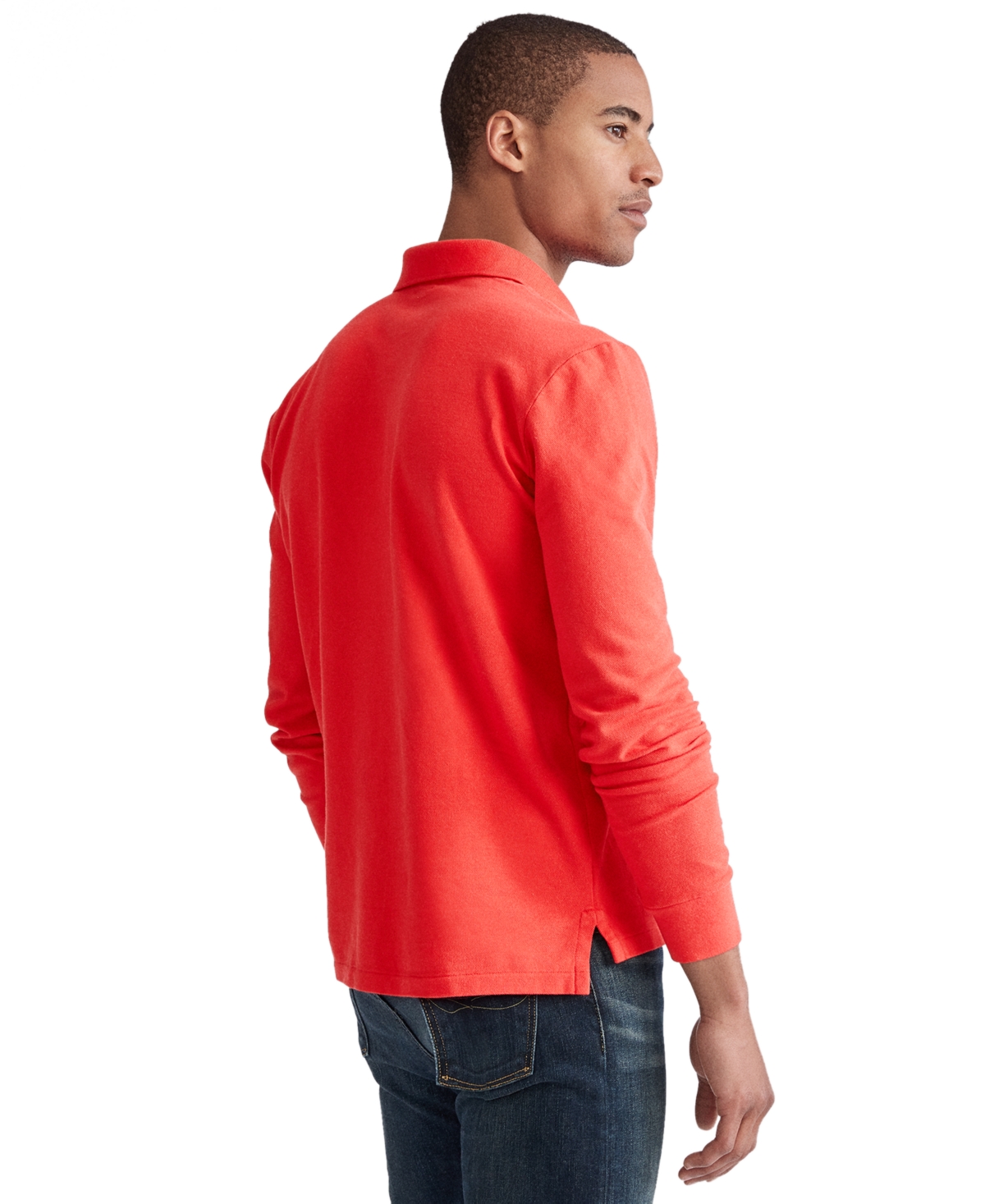 Polo Ralph Lauren Men's Classic Fit Long Sleeve Mesh Polo