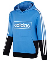 adidas boys' fleece 3-stripe hoodie adidas boys' fleece 3-stripe hoodie