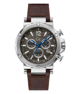 GUESS - Gc Spirit Chrono Genuine Leather Watch