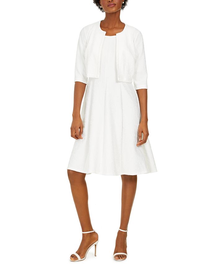 Macy's petite jacket dresses 2025