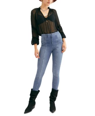 Free People - Feel Alright Skinny Jeans