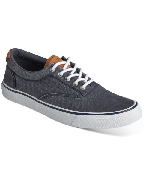 Мужские кроссовки Sperry Striper II CVO Core Canvas, цвет: Тёмно-синий