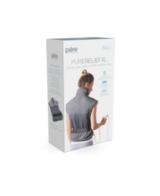 PureRelief Extra Long Back & Neck Heating Pad
