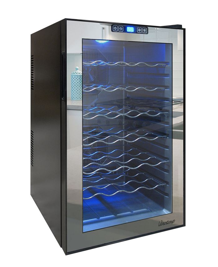 Vinotemp 28Bottle Mirrored Wine Cooler Macy's