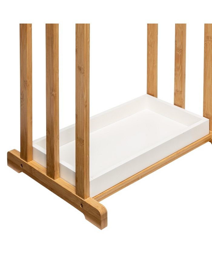 Honey Can Do 3Tier Bamboo Bathroom Towel Rack Macy's