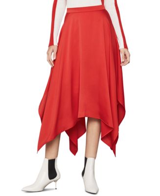 スカート CUFF-HEME DHARMA SKIRT Crossfade Handkerchief Hem Skirt With Straps - Off White