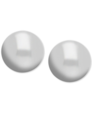 image of Essentials Ball Stud Fine Silver Plate Earrings
