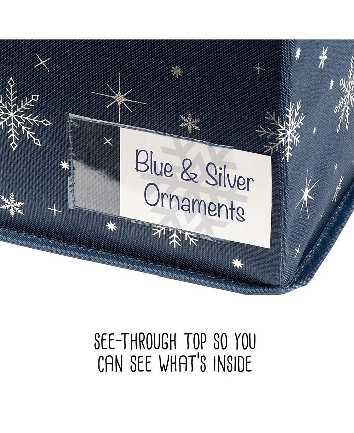 Honey Can Do Deluxe 36Cube Ornament Storage Box Macy's