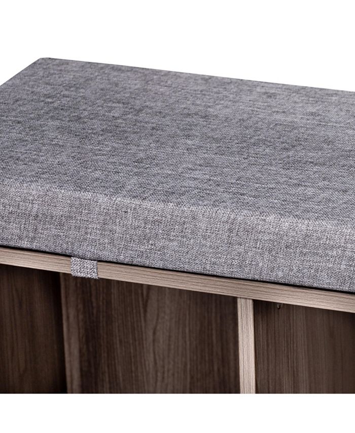 Honey Can Do Entryway Bench with Storage Shelves Macy's